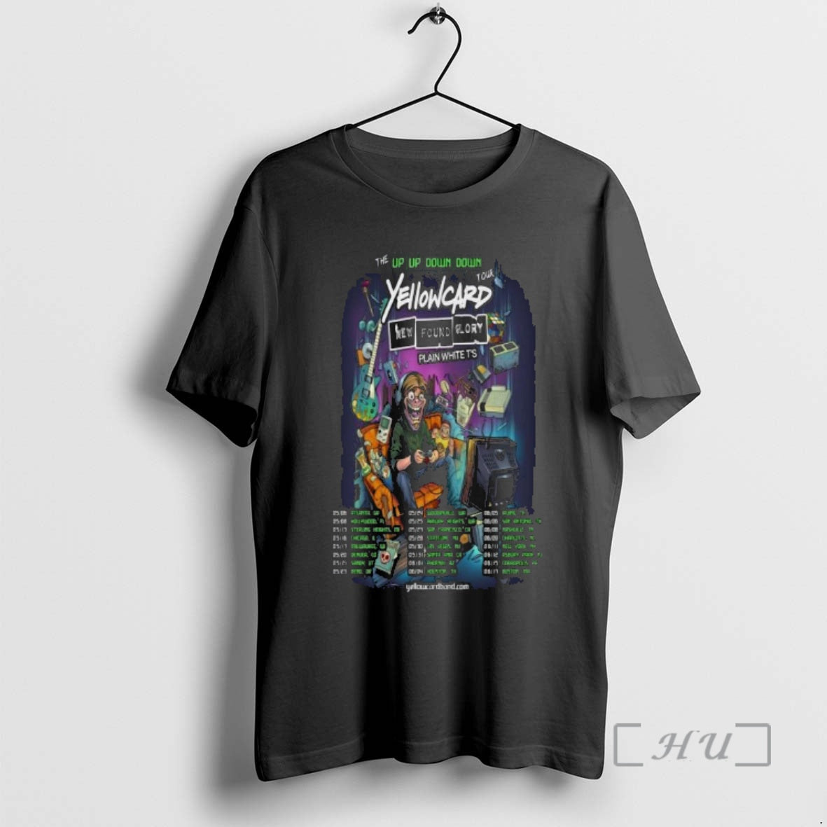 Officials Yellowcard The Up Up Down Down Tour 2026 T-Shirts, Hoodie, Sweatshirt | AU01DripNestTees.com