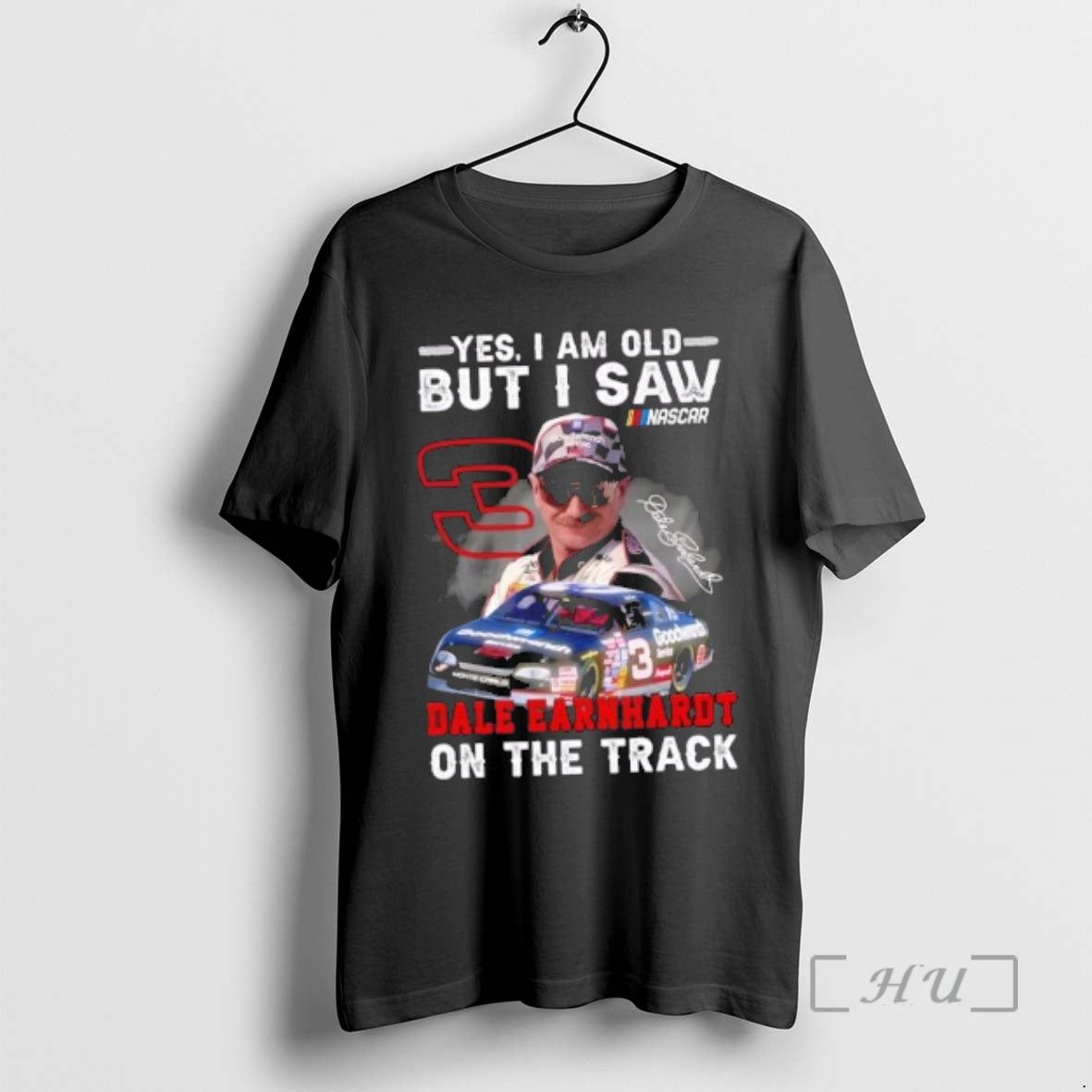 Officials Yes I Am Old But I Saw Nascar Dale Earnhardt On The Track Signature T-Shirts, Hoodie, Sweatshirt