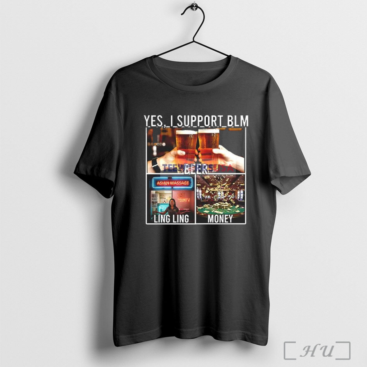 Officials Yes I Support Blm T Shirt
