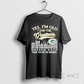 Officials Yes Im Old I Saw The Greatness Typo City Green Bay Thank You For T-Shirts, Hoodie, Sweatshirt