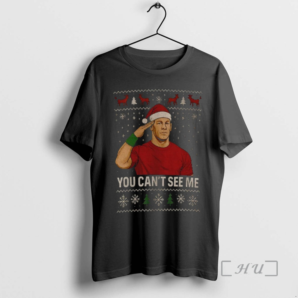 Officials You Cant See Me John Cena Holiday T-Shirts, Hoodie, Sweatshirt | AU01DripNestTees.com