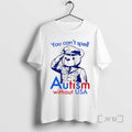 Officials You Cant Spell Autism Without Usa Bear T-Shirts, Hoodie, Sweatshirt | AU01DripNestTees.com