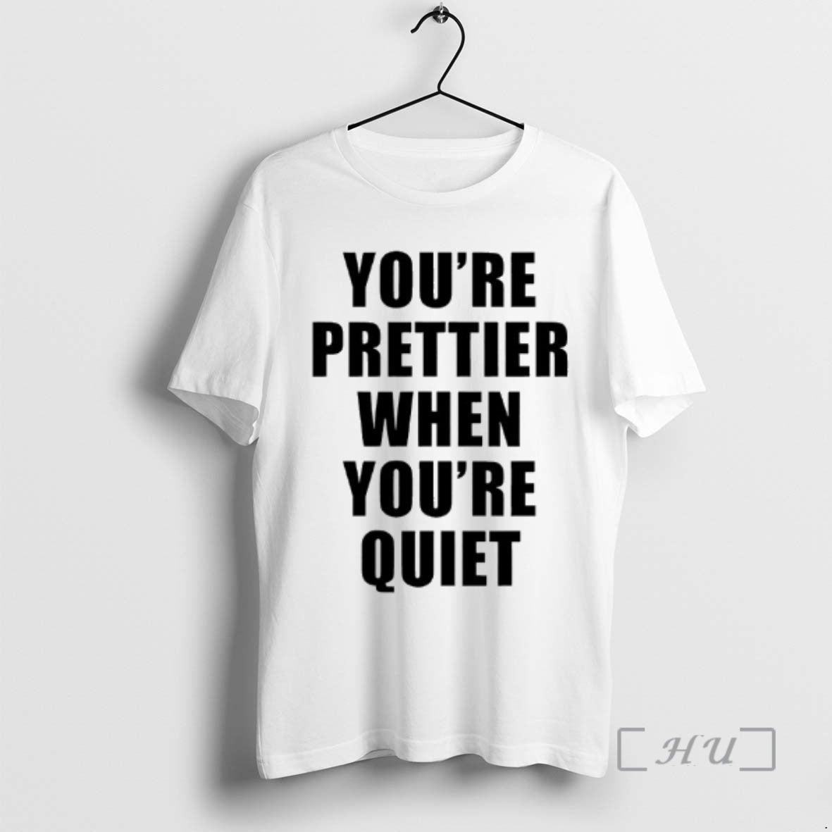 Officials Youre Prettier When Youre Quiet T-Shirts, Hoodie, Sweatshirt | AU01DripNestTees.com