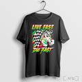 Officials Zebra Live Fast Die Fast T Shirt