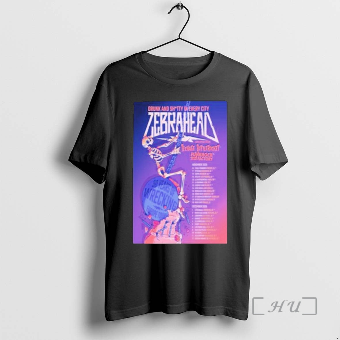 Officials Zebrahead November December Tour 2026 Dates T-Shirts, Hoodie, Sweatshirt | AU01DripNestTees.com
