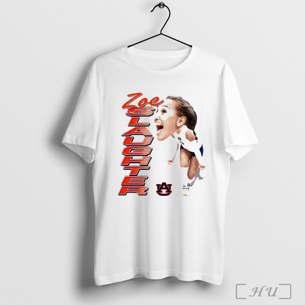 Officials Zoe Slaughter Auburn Tigers Caricature T Shirt