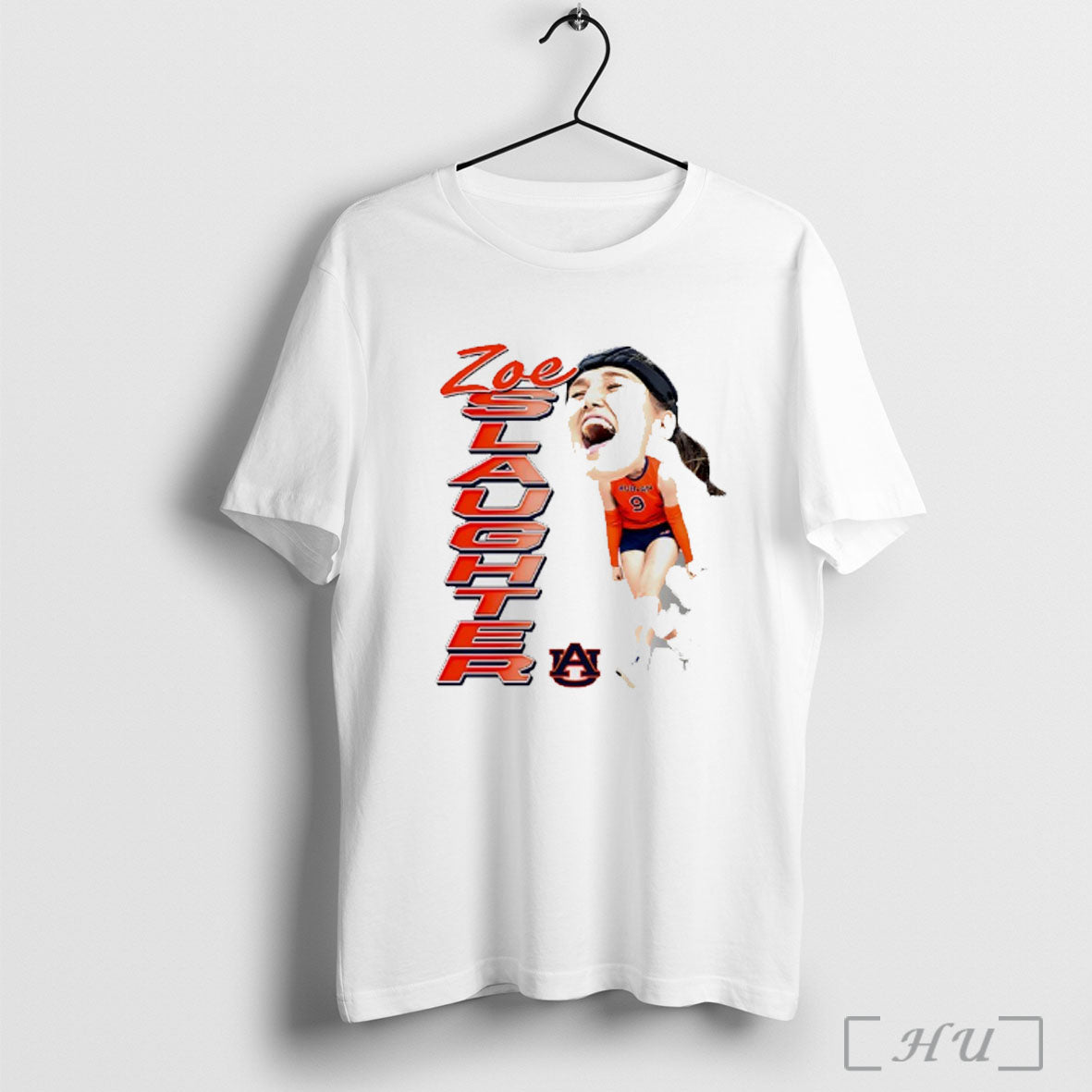 Officials Zoe Slaughter Auburn Tigers Cartoon T Shirt