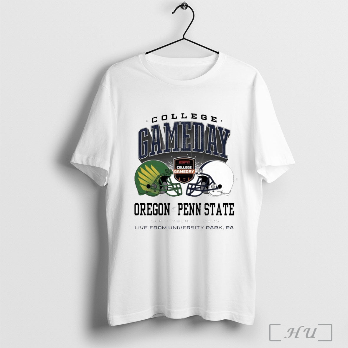 Officials College Gameday Oregon Vs Penn State September 27 2025 Live From University Park Pa