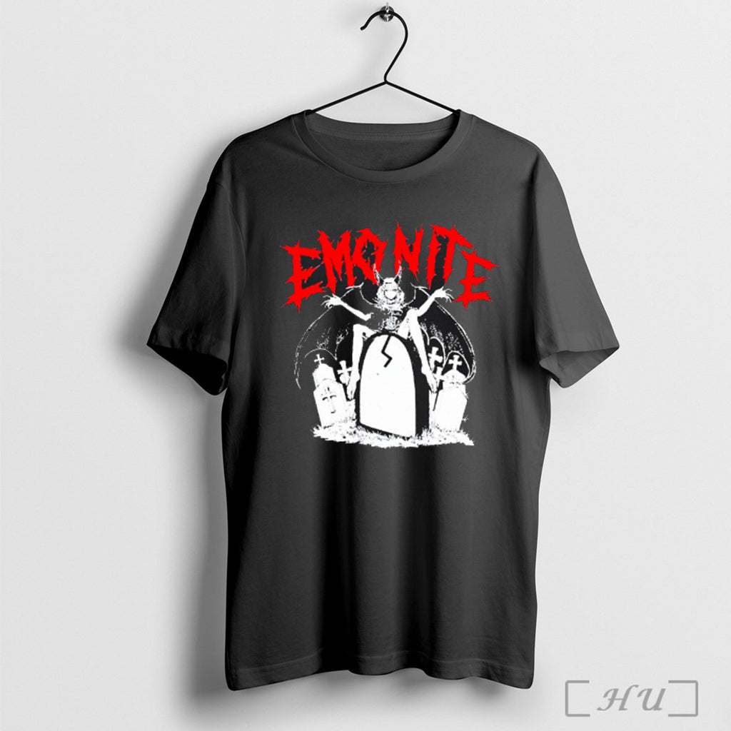 Officials Emo Nite Demon Girl T Shirt