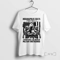 Officials Ndianapolis Colts Football Strength Built Like American Military Brotherhood T-Shirts, Hoodie, Sweatshirt