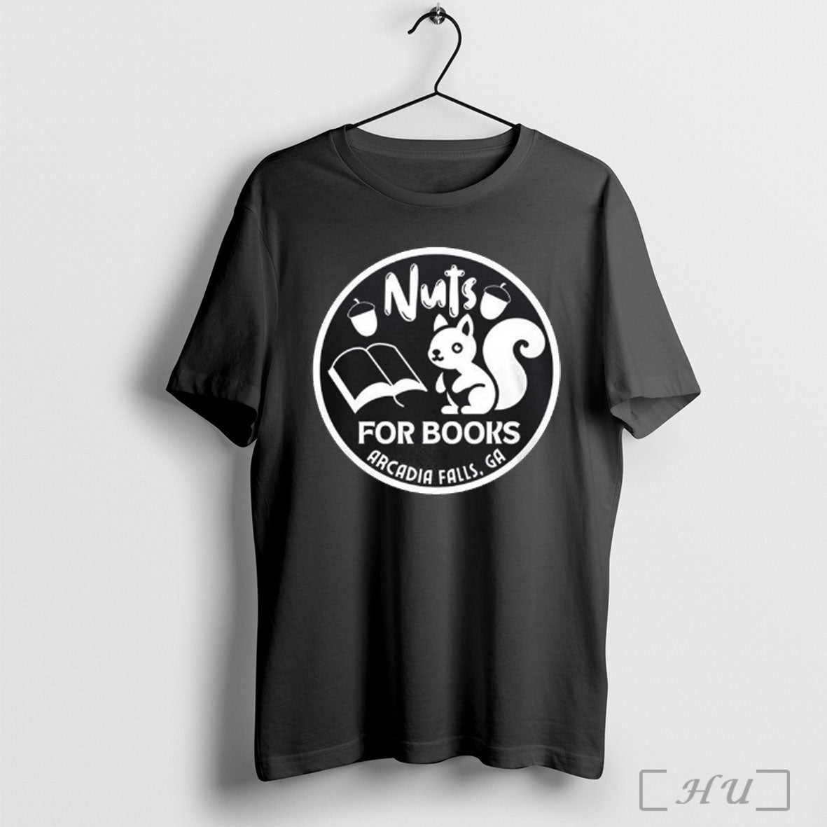 Officials Nuts For Books Arcadia Falls Ga T Shirt
