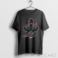 Officials Octopus Ice Hockey Design Logo T Shirt