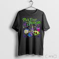 Officials Pick Your Poison Retro Halloween T Shirt