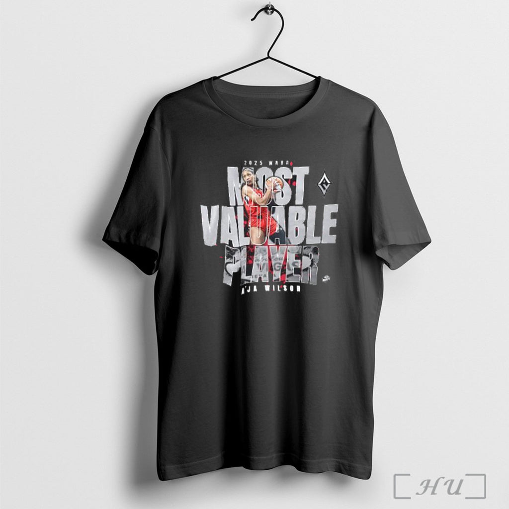 Officials Pw9p0jz4 Aja Wilson Las Vegas Aces Wnba 2025 Stadium Mvp T Shirt