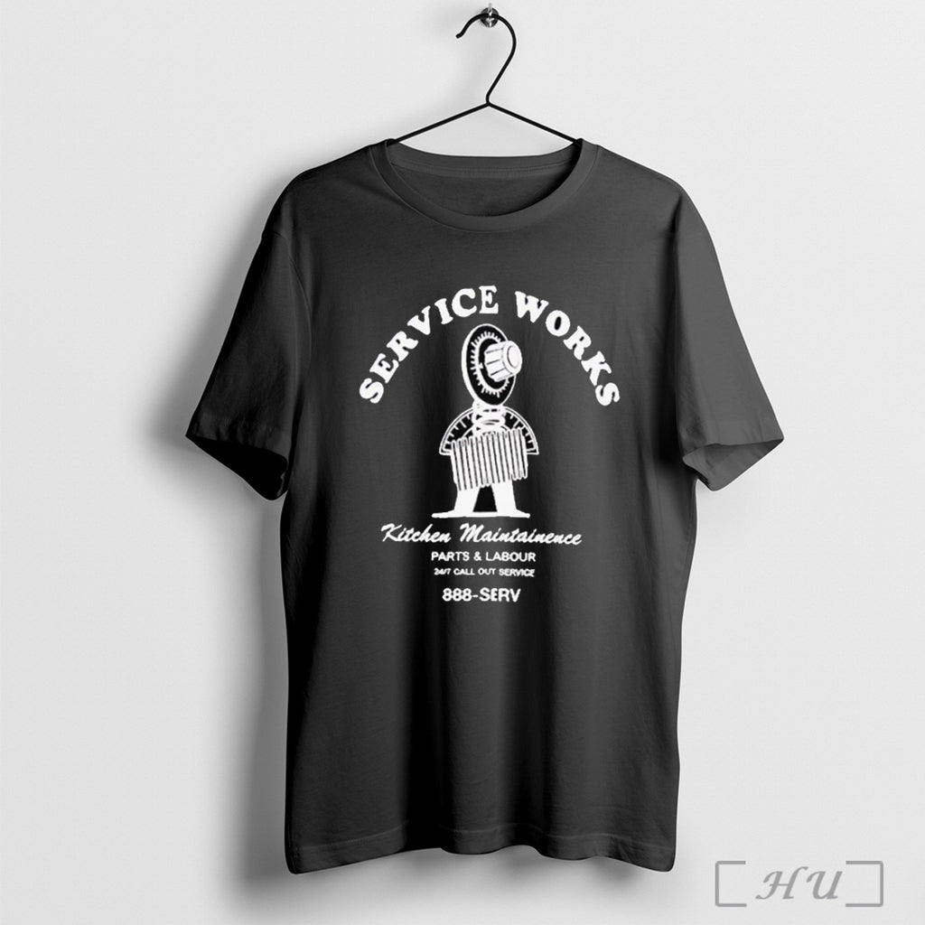 Officials Service Works Kitchen Maintenance Parts And Labour S Men T Shirt