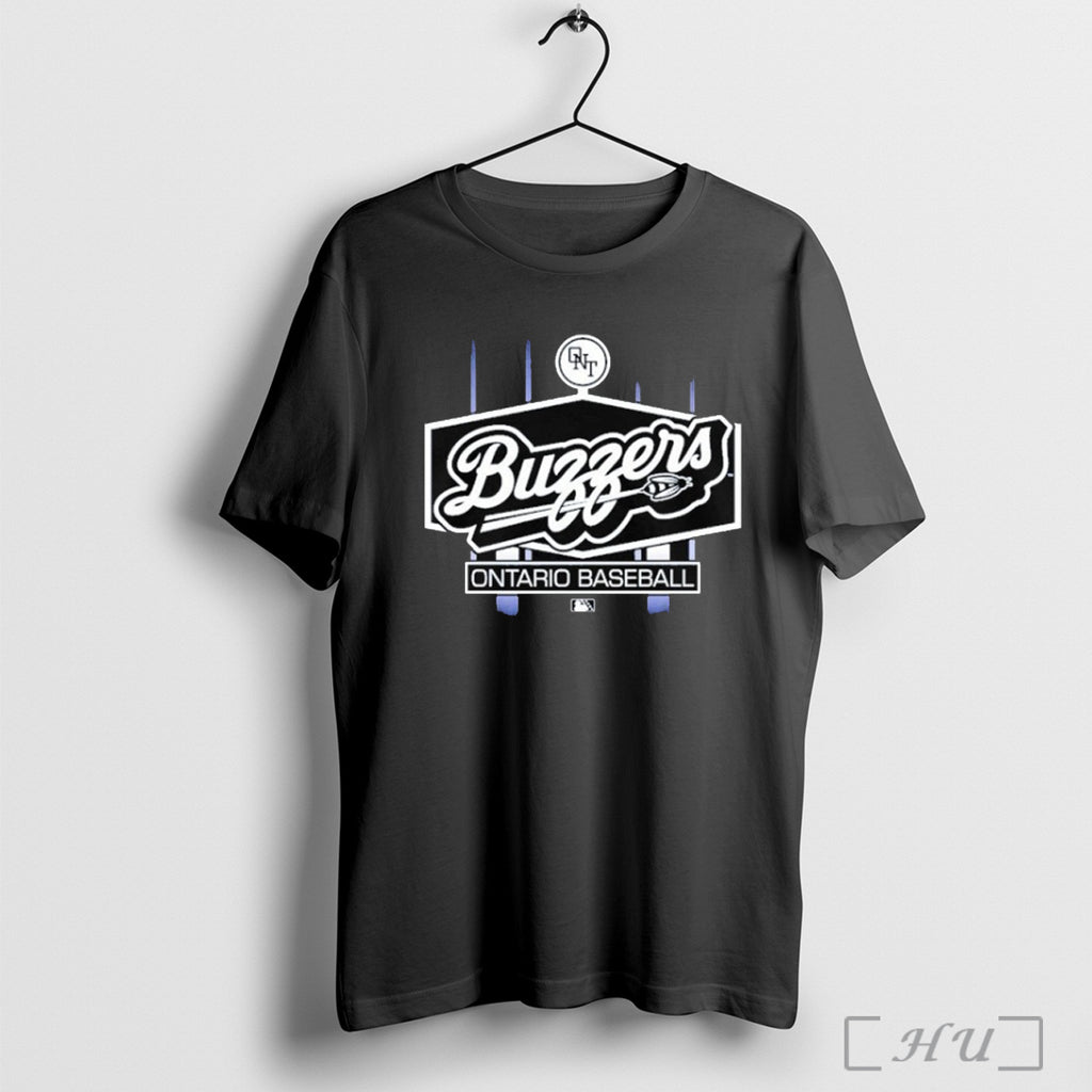 Officials Tower Buzzers Ontario Baseball Scoreboard S Men T Shirt