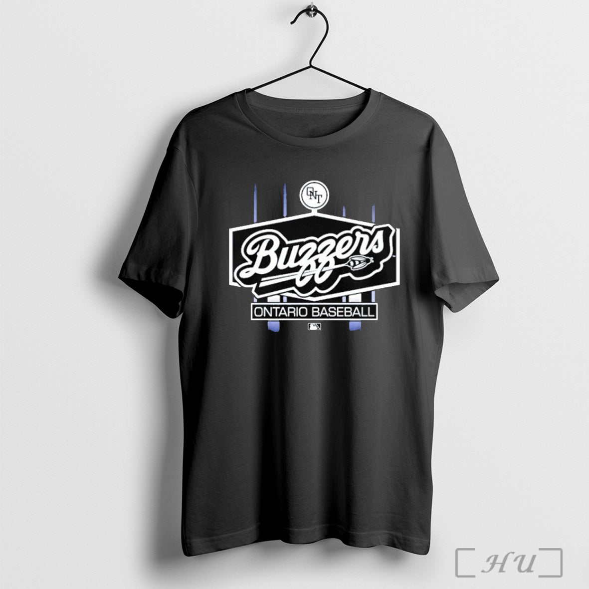 Officials Tower Buzzers Ontario Baseball Scoreboard S Men T Shirt