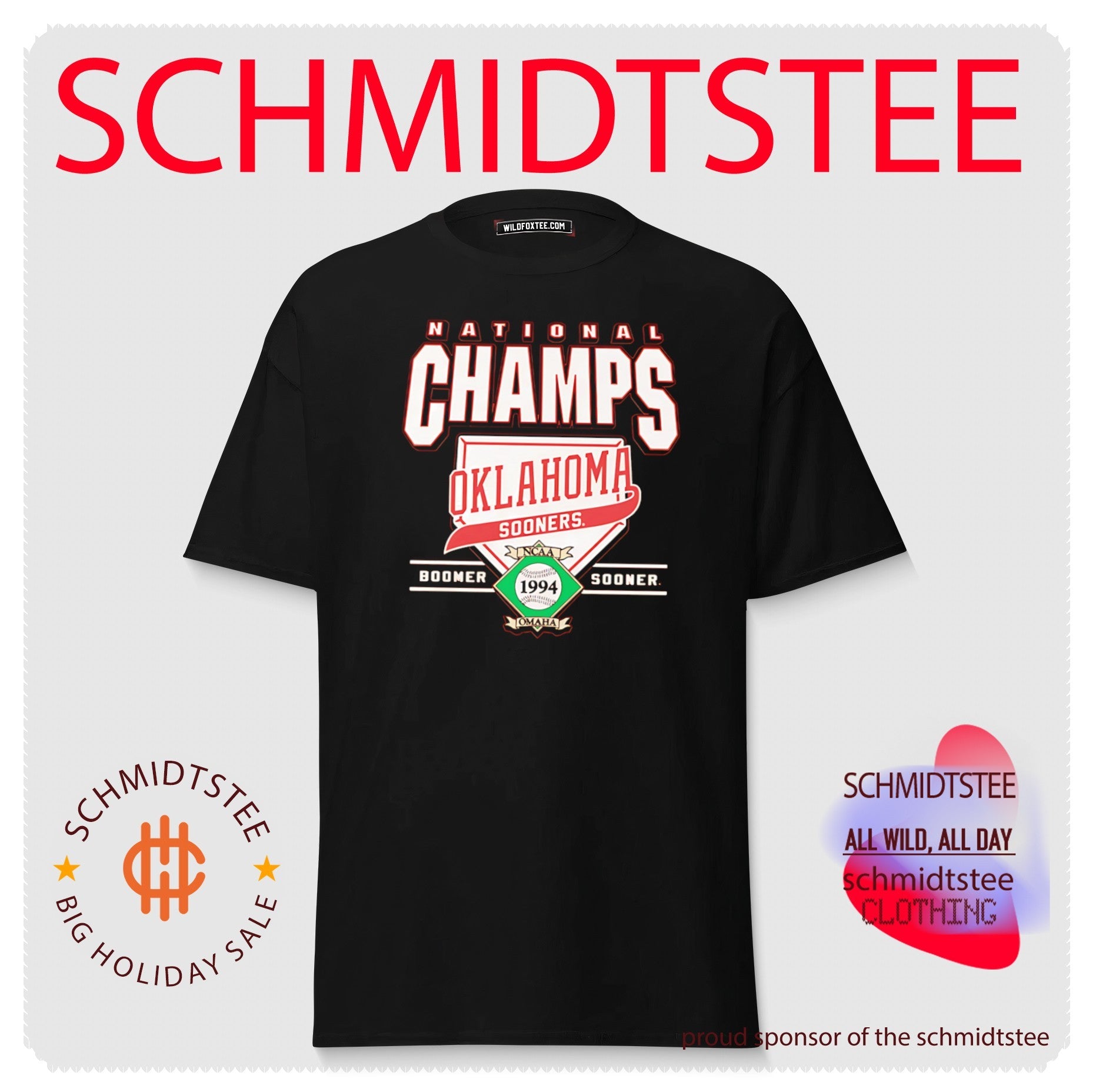 Oklahoma Baseball 1994 National Champs Vintage shirt