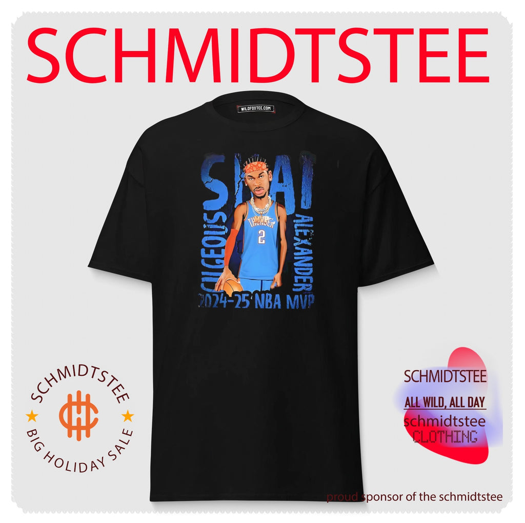Oklahoma City Thunder Shai Gilgeous Alexander 2024-25 NBA MVP shirt