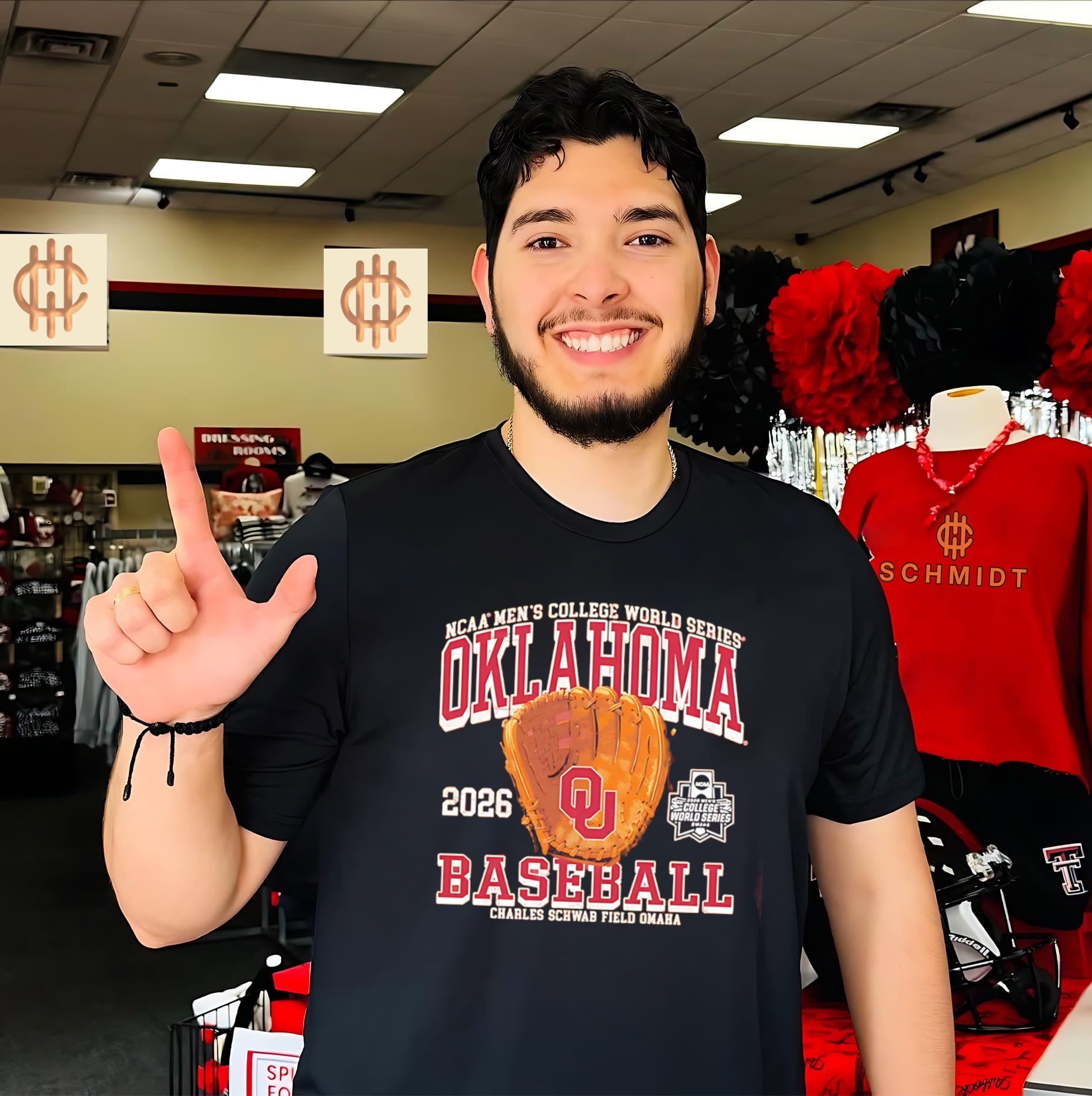 Oklahoma Sooners 2026 College World Series Bound Charles Schwab Field Omaha shirt
