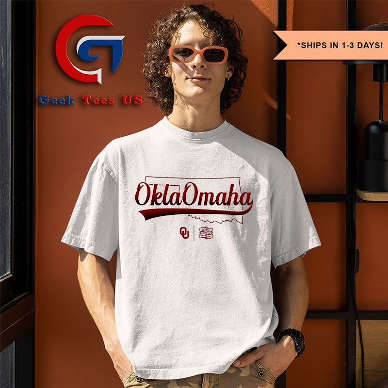 Oklahoma Sooners 2026 NCAA Baseball Men’s College World Series Champions NIL Pick-A-Player T-shirt