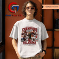 Oklahoma Sooners National Champions 2026 NCAA College World Series baseball T-shirt