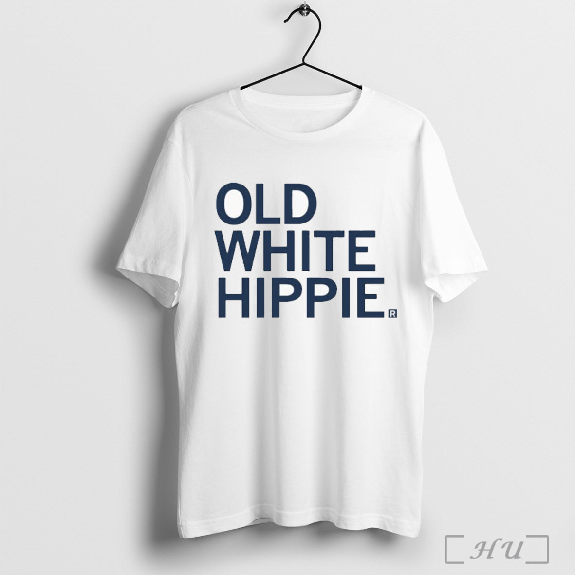 Old White Hippie T Shirt