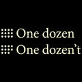 One Dozen One Dozent