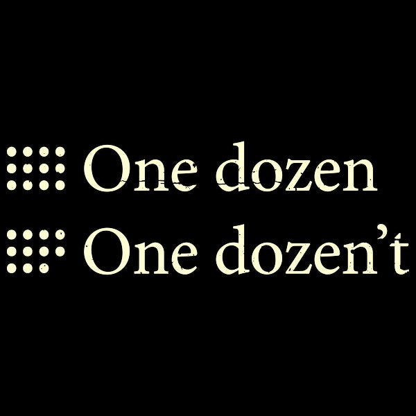 One Dozen One Dozent