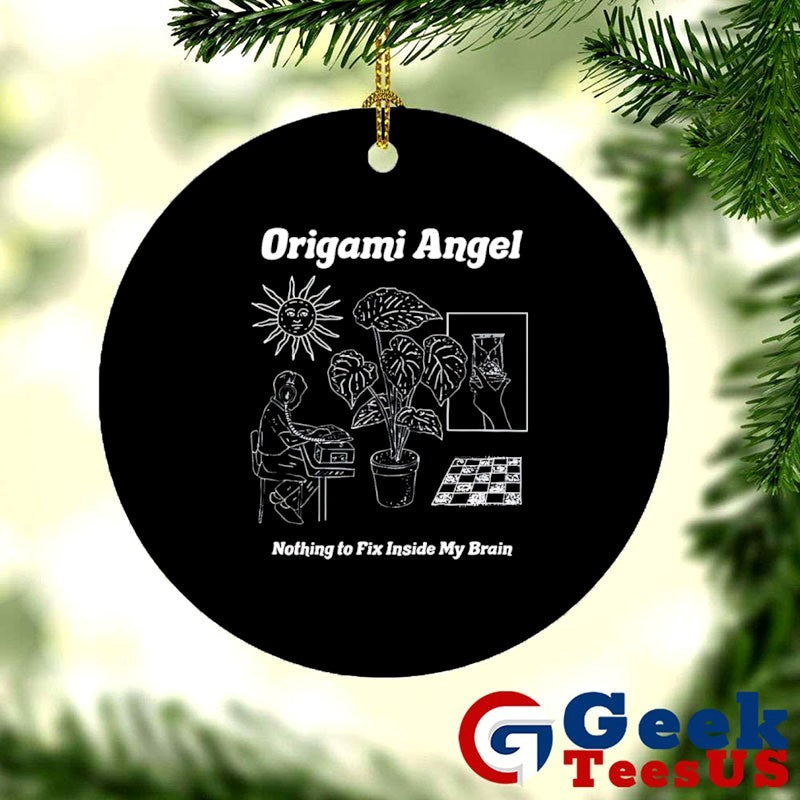 Origami angel nothing to fix inside my brain shirt