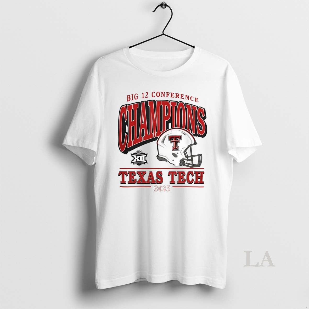 Original 2025 Big 12 Conference Champions Texas Tech Red Raiders Helmet T-Shirts, Hoodie, Sweatshirt | AU01DripNestTees.com