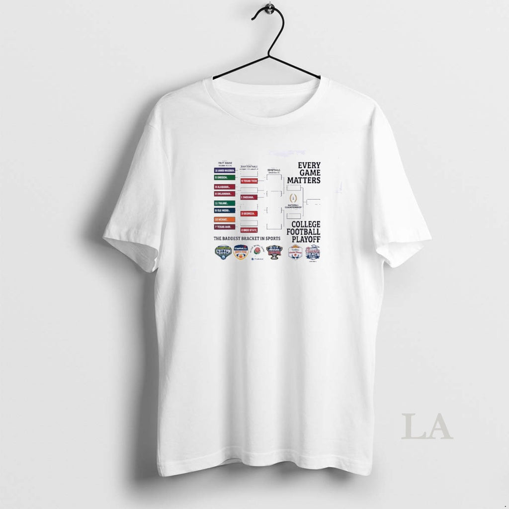 Original 2025 Cfp Brackets T-Shirts, Hoodie, Sweatshirt | AU01DripNestTees.com