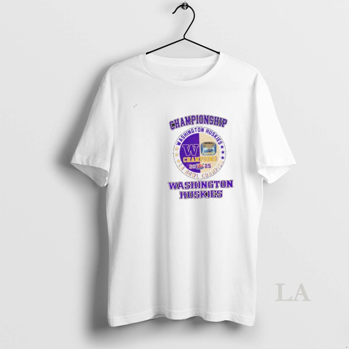 Original 2025 Championship Washington Huskies La Bowl T-Shirts, Hoodie, Sweatshirt | AU01DripNestTees.com