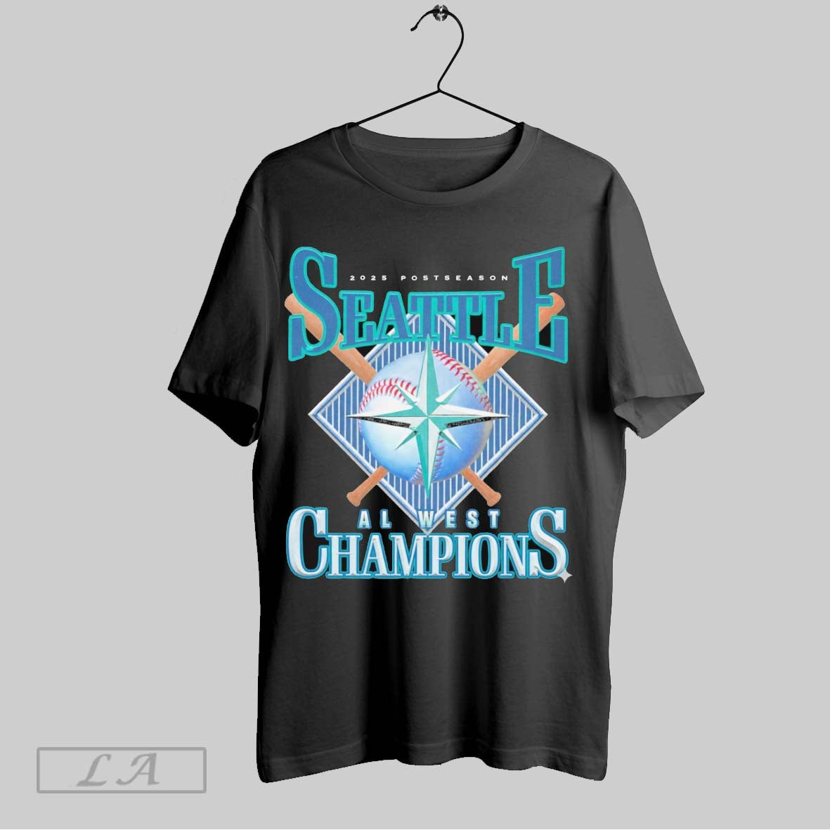 Original 2025 Mlb Postseason Seattle Al West Champions Seize The Moment