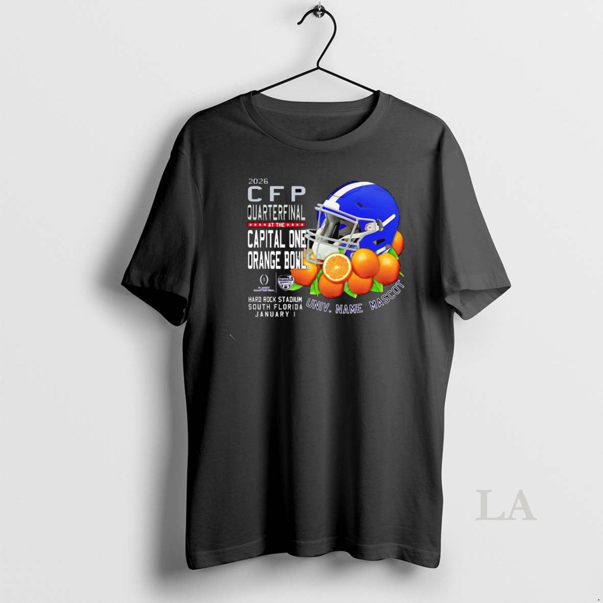 Original 2026 Cfp Quarterfinal Capital One Orange Bowl Univ Name Mascot T-Shirts, Hoodie, Sweatshirt | AU01DripNestTees.com