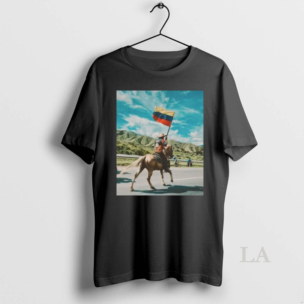 Original 2026 Venezuelan Man Riding A Horse Free Venezuela T-Shirts, Hoodie, Sweatshirt | AU01DripNestTees.com