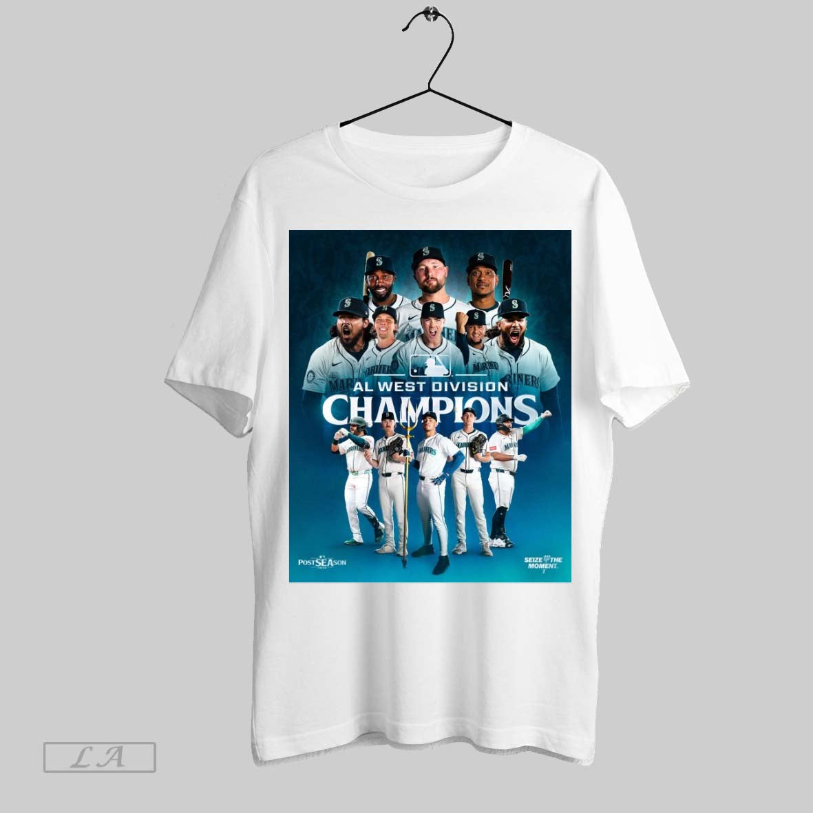 Original Al West Division Champions Mlb Postseason 2025 Seattle Mariners Seize The Moment