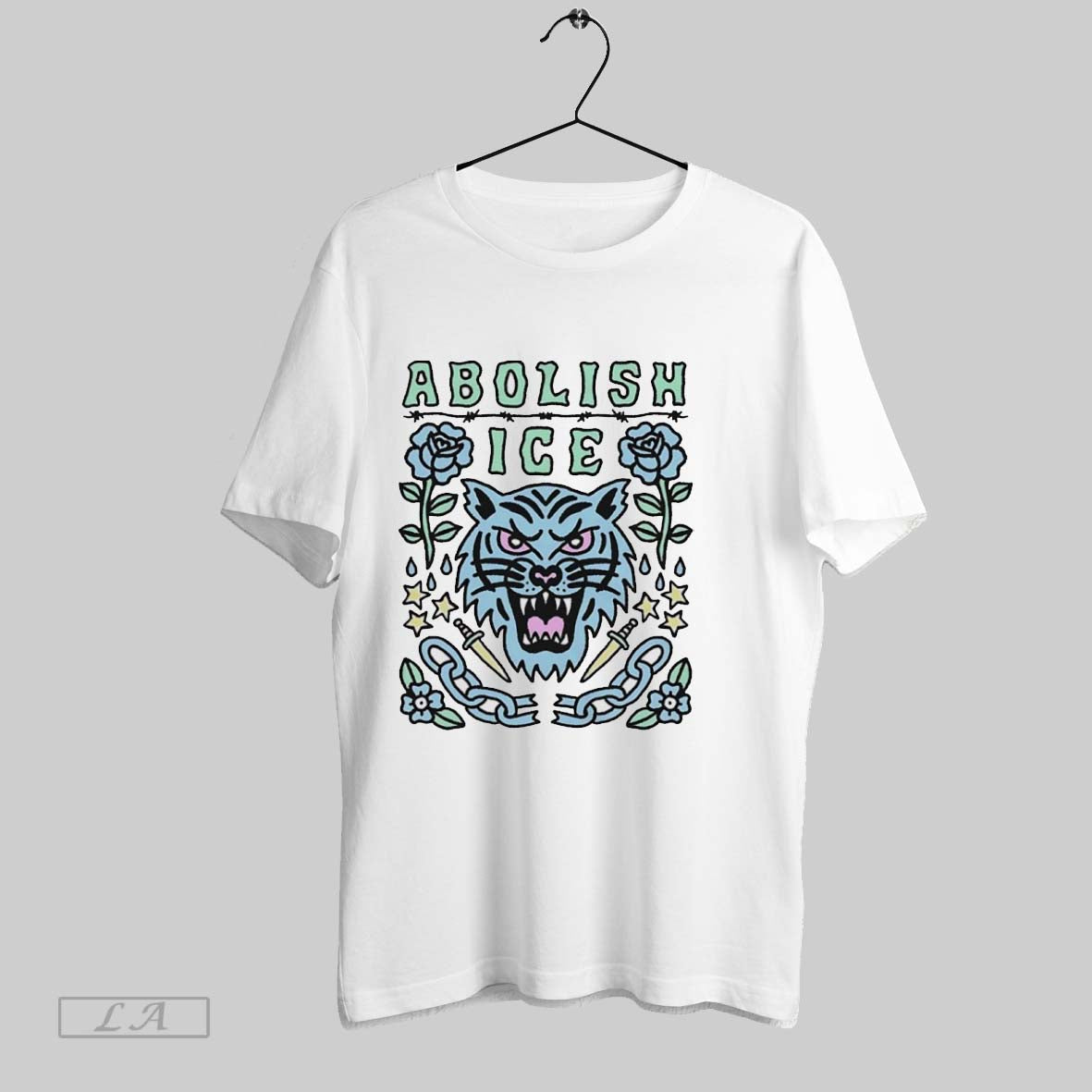 Original Abolish Ice Tiger Face