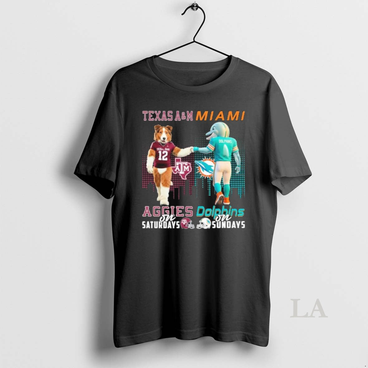 Original Aggies Vs Dolphins Mascot On Saturdays And On Sundays T-Shirts, Hoodie, Sweatshirt | AU01DripNestTees.com