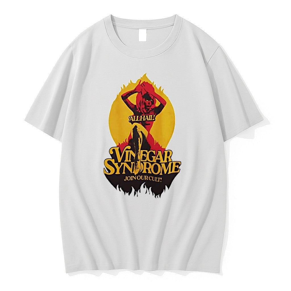 Original All Hail Cult Demon Retro Horror Tshirts Jpg