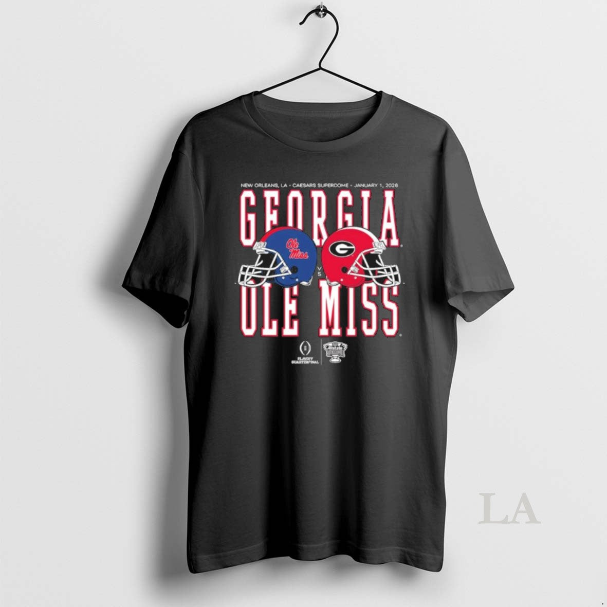 Original Allstate Sugar Bowl 2026 Ole Miss Vs Georgia Helmet Matchup T-Shirts, Hoodie, Sweatshirt | AU01DripNestTees.com
