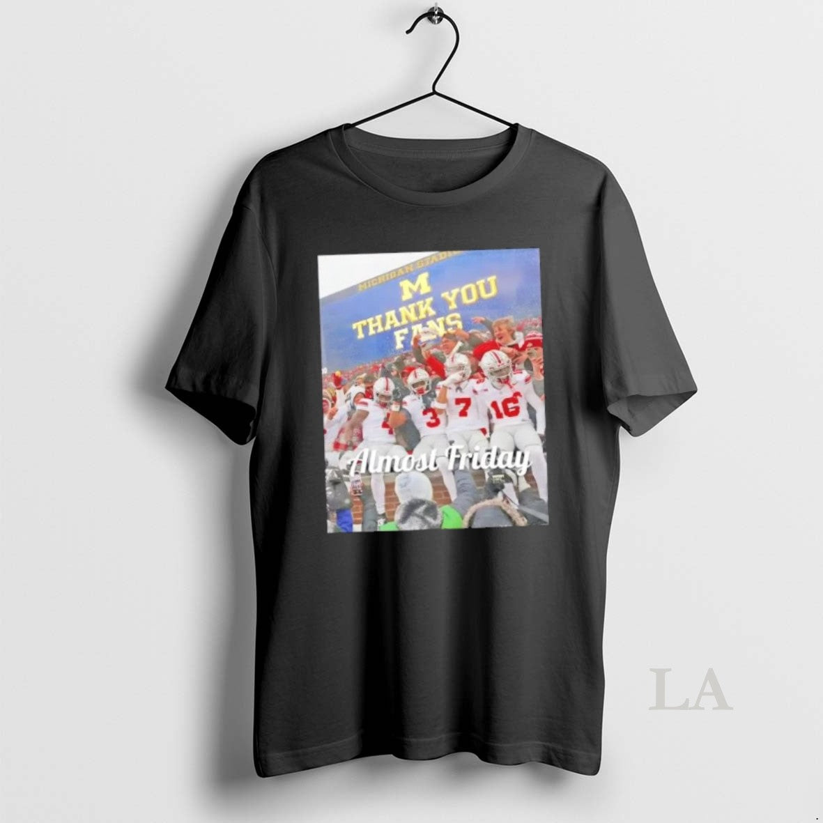 Original Almost Friday Michigan Stadium Thank You Fans T-Shirts, Hoodie, Sweatshirt | AU01DripNestTees.com