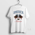 Original America First Eagle Vintage Circle T-Shirts, Hoodie, Sweatshirt | AU01DripNestTees.com