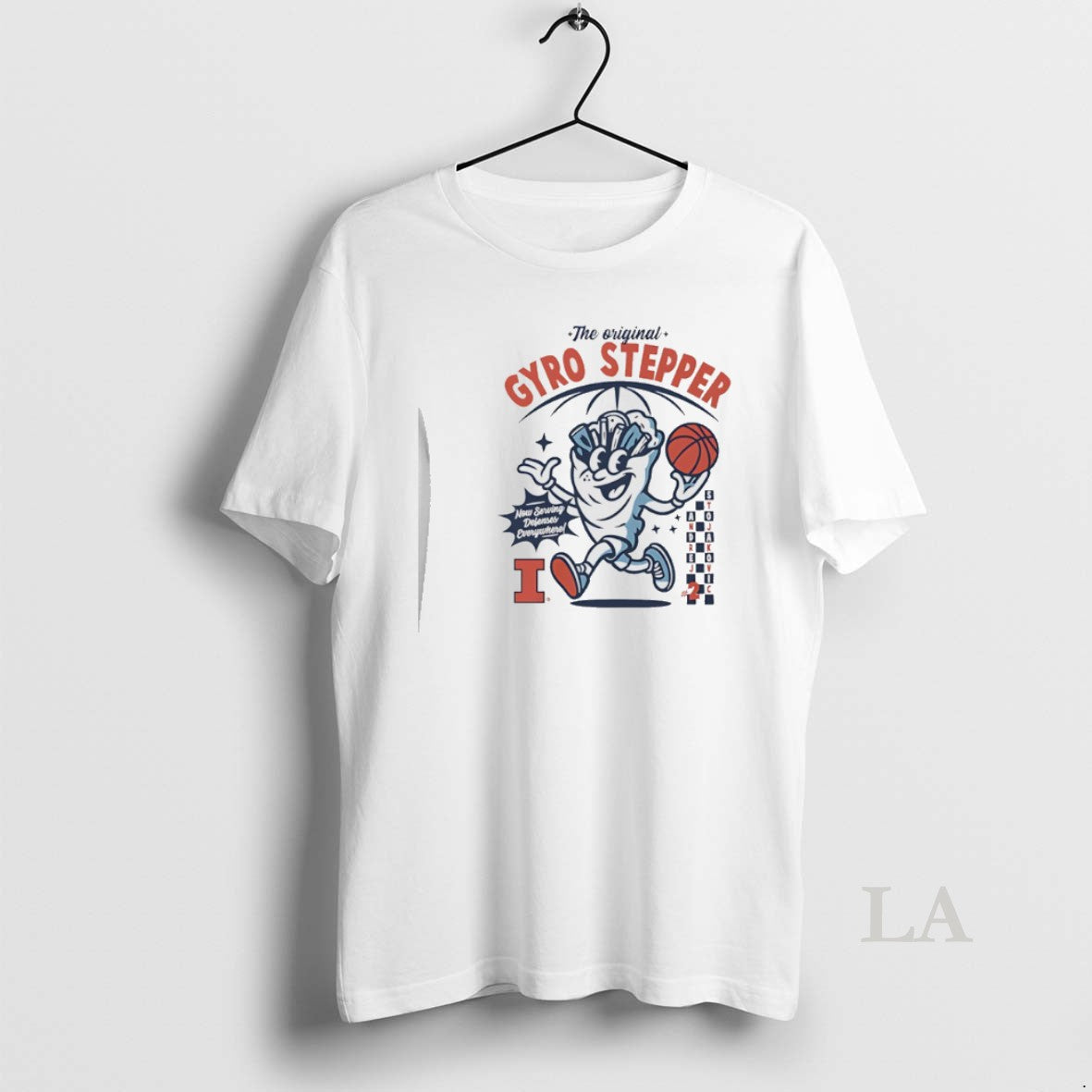 Original Andrej Stojakovic Illinois Fighting Illini The Gyro Stepper T-Shirts, Hoodie, Sweatshirt | AU01DripNestTees.com