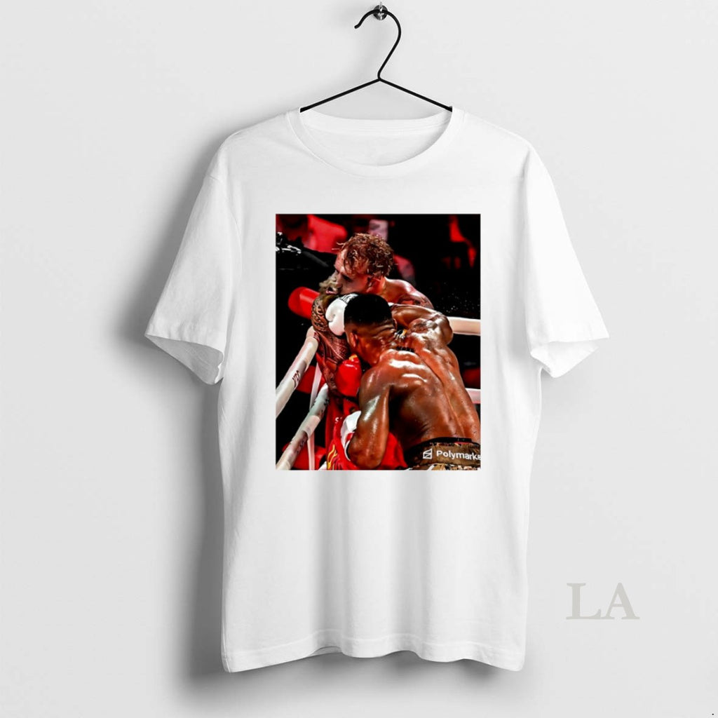 Original Anthony Joshua Ko Jake Paul Photo Circle T-Shirts, Hoodie, Sweatshirt | AU01DripNestTees.com