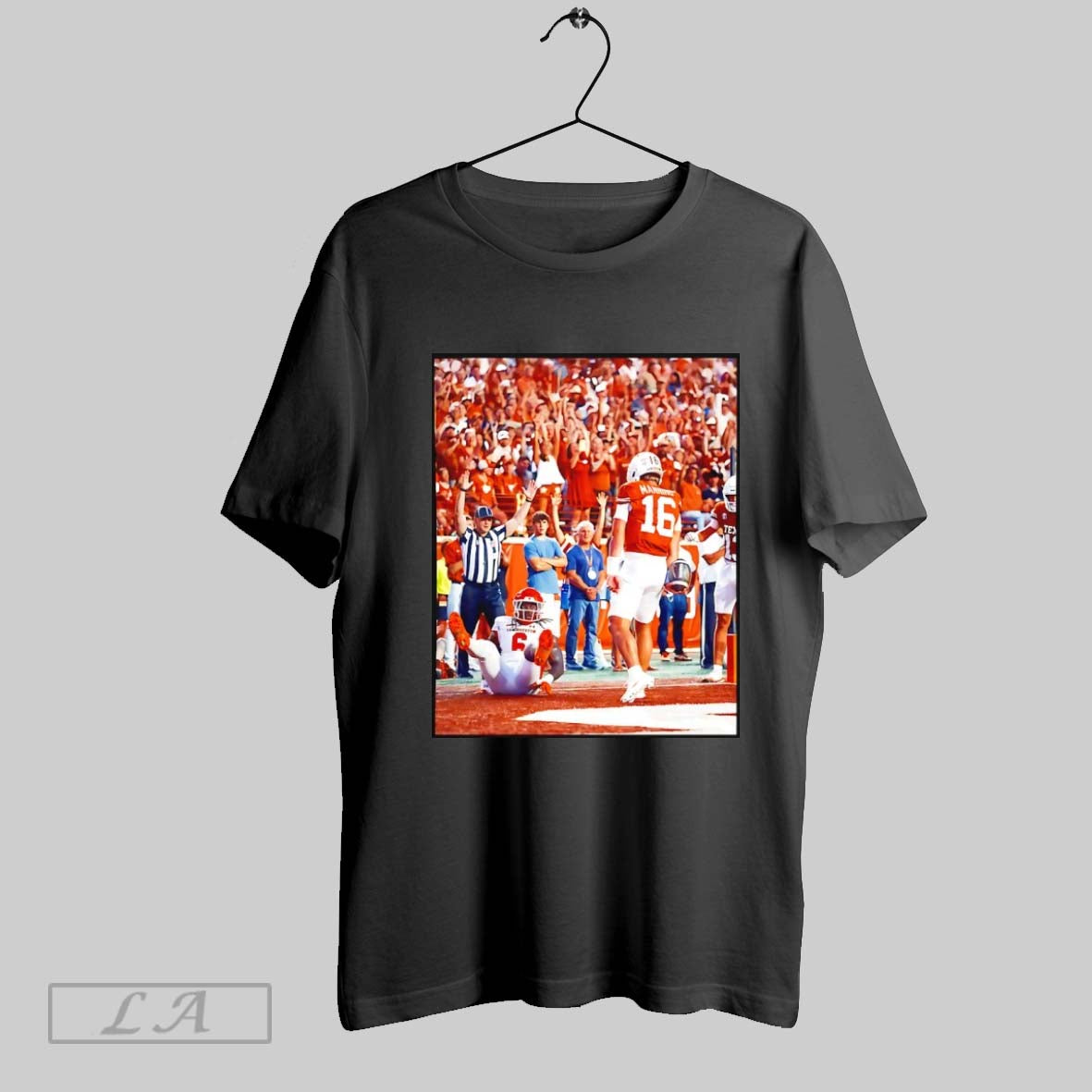 Original Arch Manning Stare Down Texas Longhorns