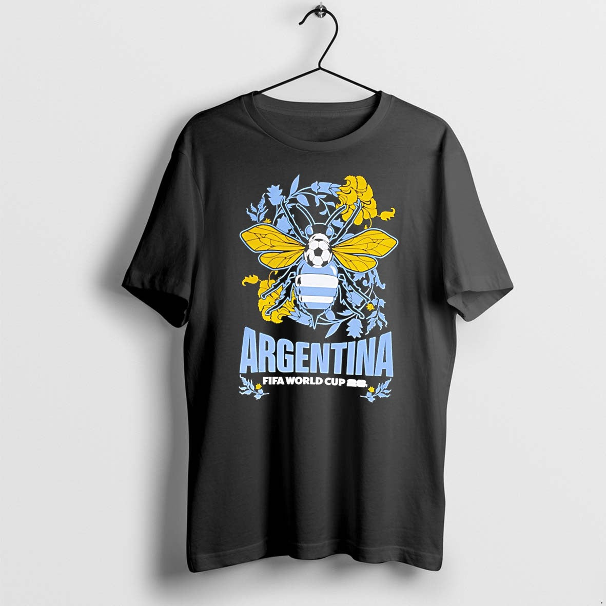 Original Argentina Fifa World Cup 2026 Logo Tee Tshirts Jpg