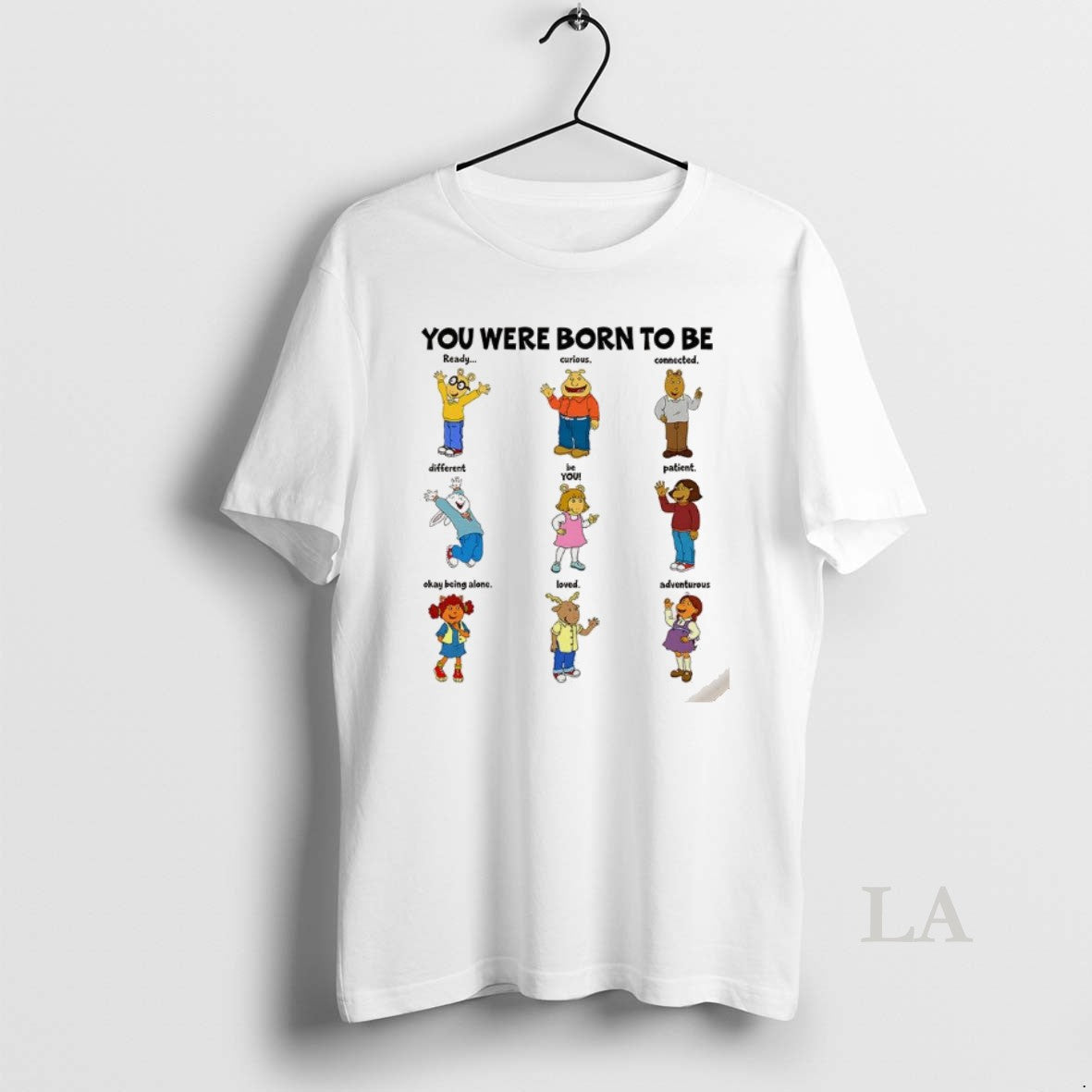 Original Arthur And Friends You Were Born To Be Arthur Tv Show Cartoon T-Shirts, Hoodie, Sweatshirt | AU01DripNestTees.com
