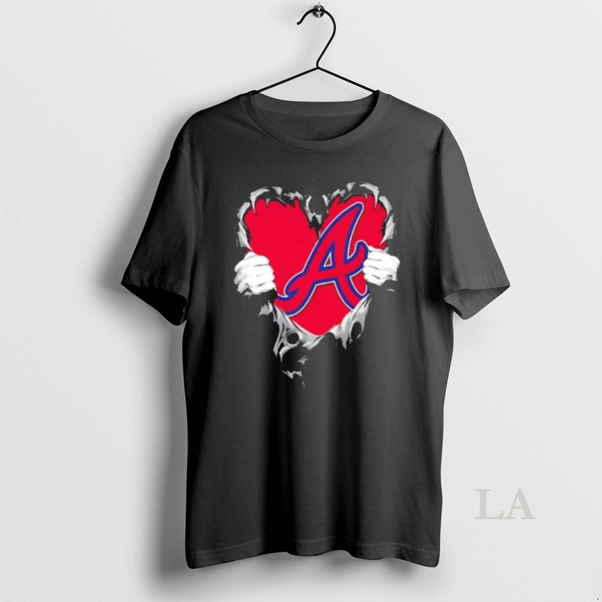 Original Atlanta Braves Rip The Chest Forever In My Heart T-Shirts, Hoodie, Sweatshirt | AU01DripNestTees.com