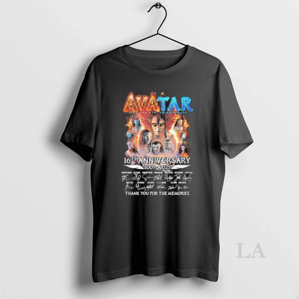 Original Avatar Fire And Ash The Way Of Water 16th Anniversary 2009 2025 T-Shirts, Hoodie, Sweatshirt | AU01DripNestTees.com